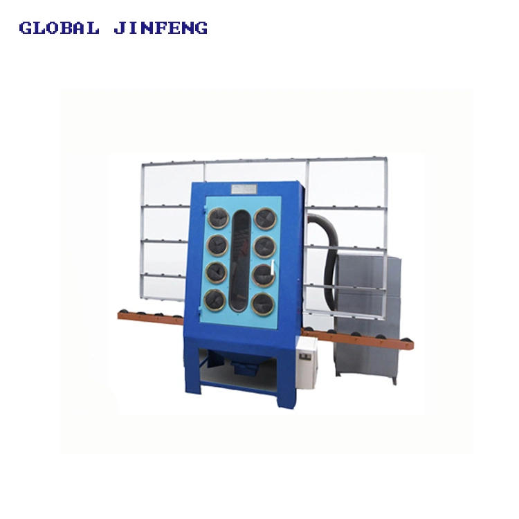 Manual Frosting Machine for Flat Glass with Sandblast Gun