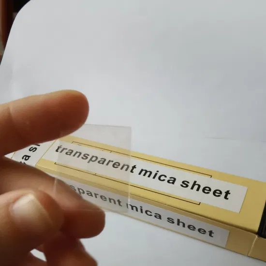 Hot Sale Transparent Mica Sheet To247 To220 To3p To246 Electrical Insulating Material