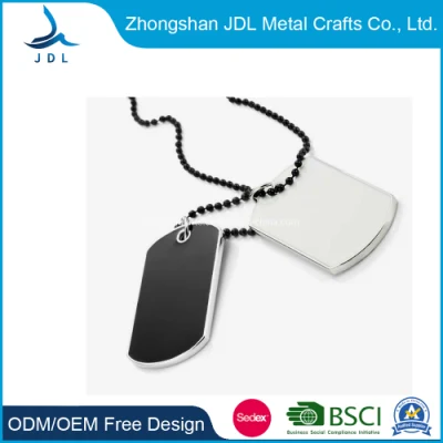 Chinese Supplier Custom Metal Stainless Steel Blank Sublimation Printing Blank Metal Xvideos Paws Engraving Machine USB Pet Dog Tag with Long Chain